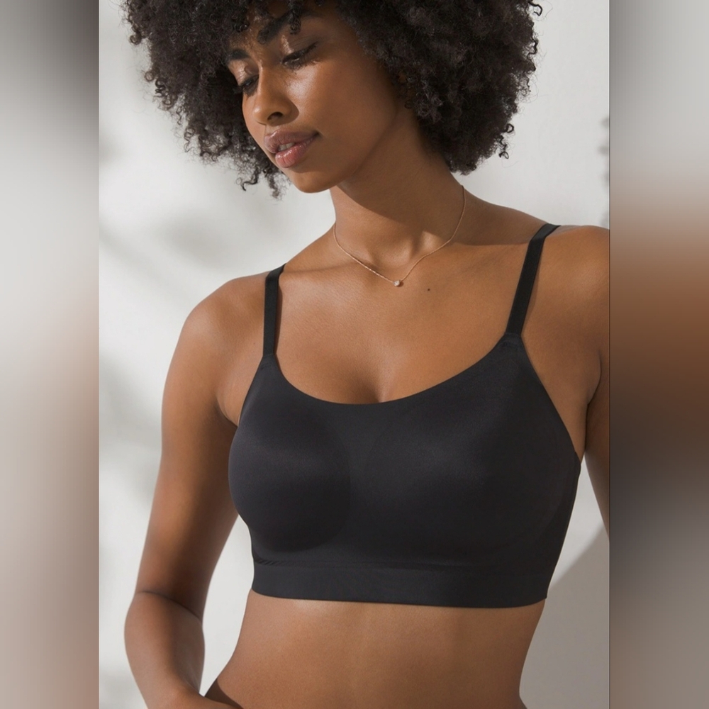 Soma Enbliss Luxe Convertible Bralette Black XXL Nwt